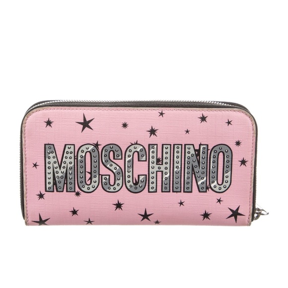 Moschino Pink Space Bear Wallet - Picture 3 of 17